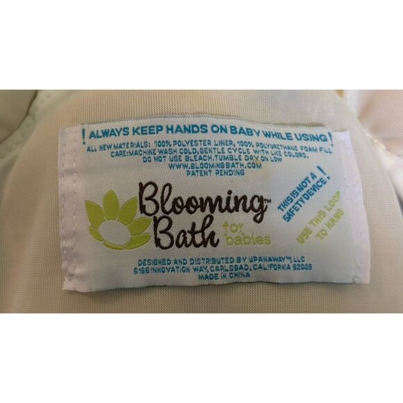 Blooming Bath Lotus Baby Bath Bathing Mat Flower Bath Great Condition Yellow - Picture 2 of 3